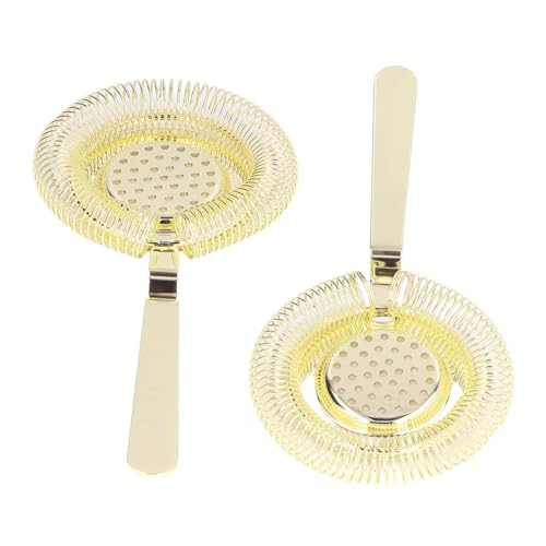 Professional Black Bar Strainer for Parties and Restaurants