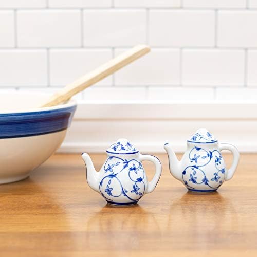 VersaCEFECT White 2-inch Porcelain Ceramic Salt and Pepper Shaker Set