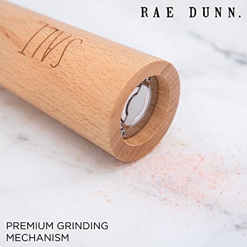 Modern Classy Salt Pepper Grinder Set for Home Kitchen by Rae Dunn