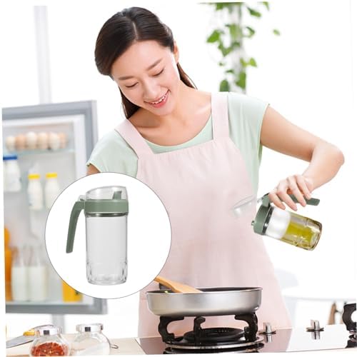 Acrylic oil vinegar mixing bottle with single opening squeeze system
