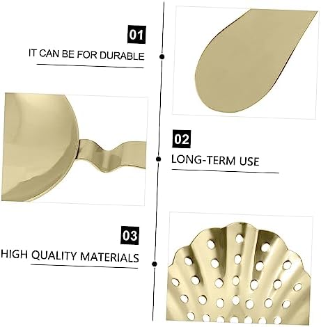 304 Stainless Steel Shell Ice Strainer Cocktail Commercial Strainer Bartenders Choice