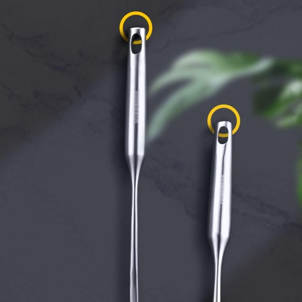 Stainless Steel Skimmer Spoon Brass
