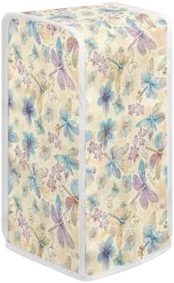 Dragonfly Floral Can Opener Cover Anti-Stain