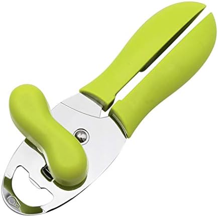 Manual Can Opener with Stainless Steel Blade for Seniors