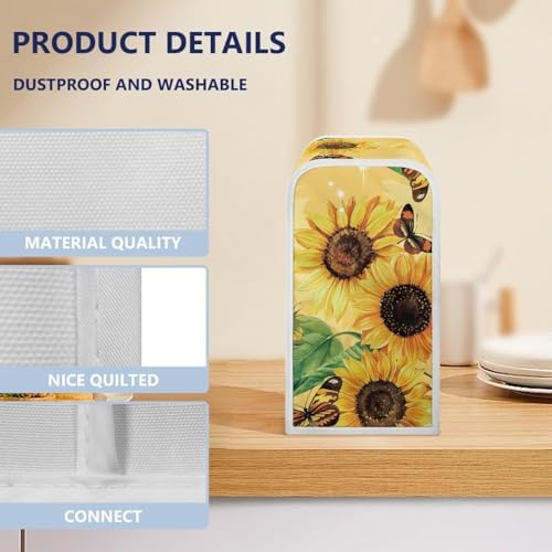 ZOUTAIRONG Sunflower Electric Can Opener Cover