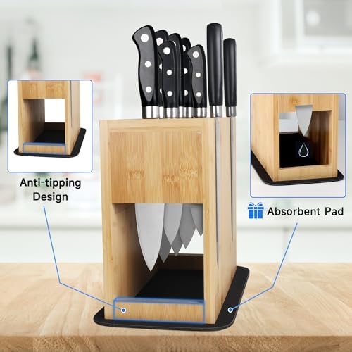 Sturdy Magnetic Knife Block for Cooking and Storage