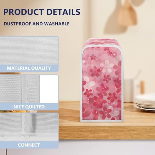 Skip the Spill Pink Floral Can Opener Cover by Mintulipy