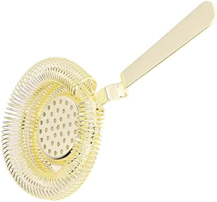 Professional Grade Cocktail Strainer Gold Edition