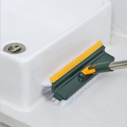 Sturdy 3-in-1 Floor Scrub Brush for Tiles and Grout