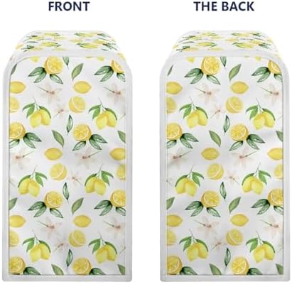 Electric Can Opener Lemon Print Dust Cover