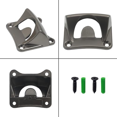 Rust-Resistant Wall-Mounted Beer Bottle Opener