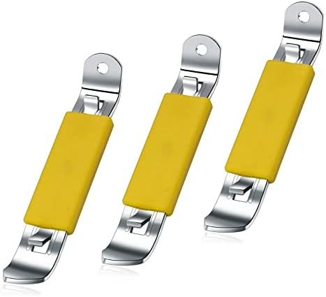 3-Piece Magnetic Bottle Can Opener Yellow