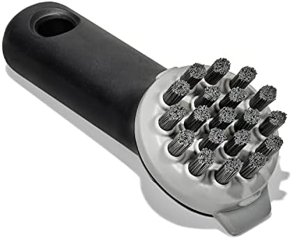 Oxo Good Grips Cast Iron Brush Stainless Steel Scraper Chopper Bundle