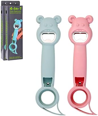 4-in-1 Jar Opener for Arthritic Hands and Seniors