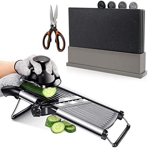 Adjustable Mandoline Slicer Set for Kitchen
