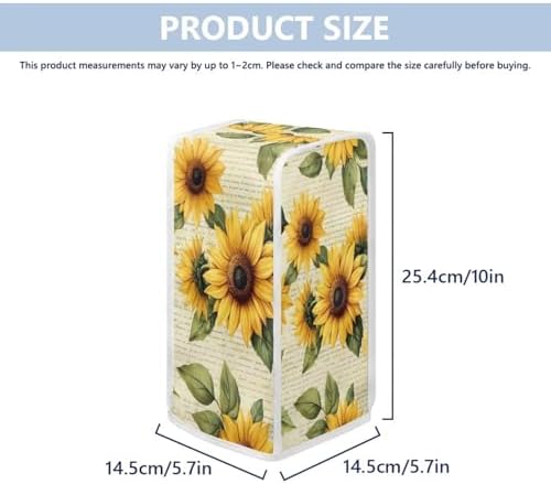 Sunflowers Square Can Opener Cover