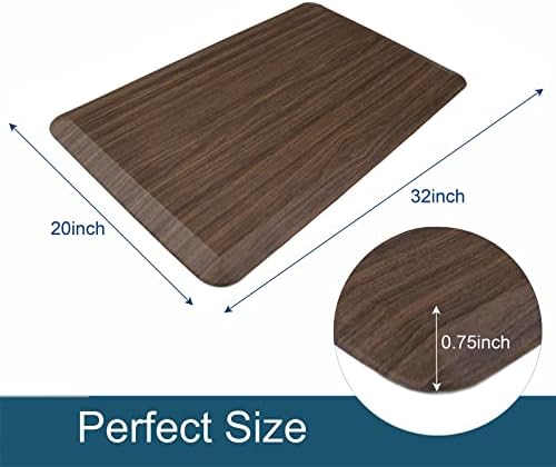 Insun 34-inch Thick Anti-Fatigue Kitchen Mat