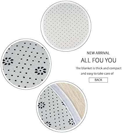 Circular Rug Soft Non-Slip Durable