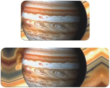 Jupiter Landscape Print Kitchen Mats Set 2