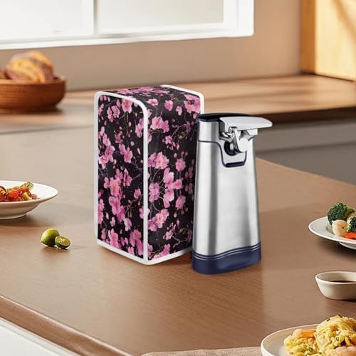 ZUXONGSY Peach Blossom Can Opener Dust Cover Pink Electric
