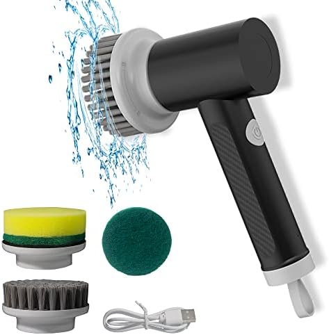 Amvnotia Electric Spin Scrubber Kitchen Cleaning Tool