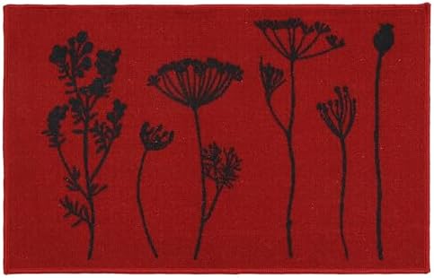 Elegant Design wool effect kitchen mat runner rug