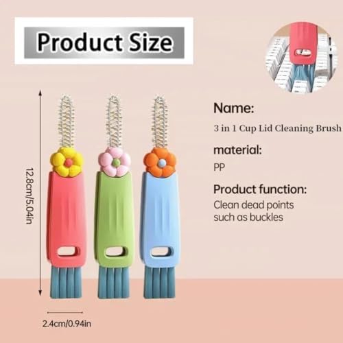 3 in 1 cleaning brush for cups