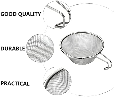 Fishing GlassSoup Skimmer Stainless Steel Strainer for Noodles Tea Eggs