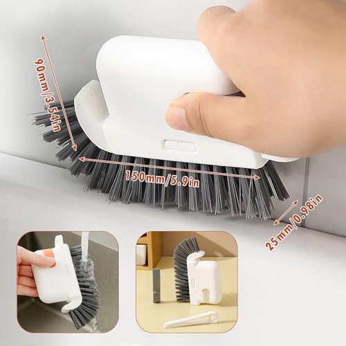 3-in-1 Groove Cleaning Brush for Windows and Doors