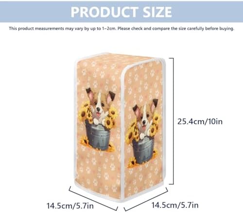 ZUXONGSY Electric Can Opener Dust Cover Sunflower Kitchen Decor