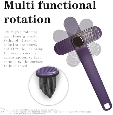360-Degree Crevice Brush Set Easy for Tight Spaces
