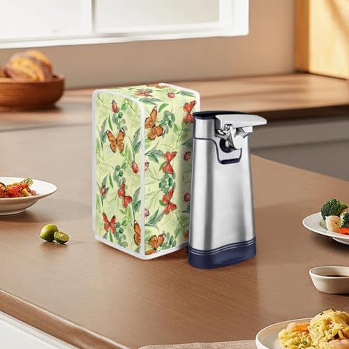 Flashideas Butterfly Print Can Opener Cover for Kitchen Use
