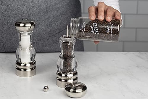 Olde Thompson Del Norte Pepper Mill Salt Shaker Set
