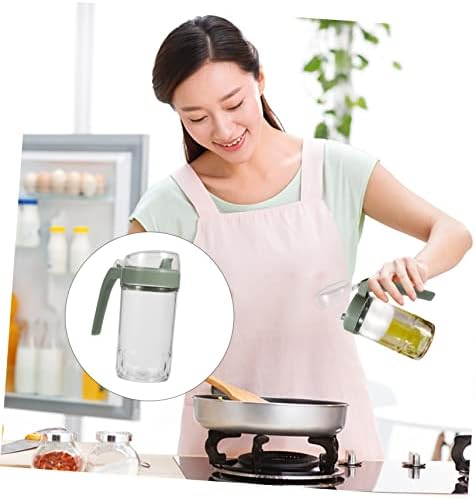 500ml Acrylic Oil and Vinegar Mixing Bottle Kitchen Oil Sprayer Condiment Squeeze Bottle