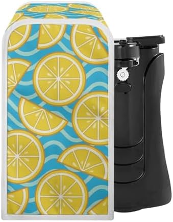 Lemon Wavy Electric Can Opener Cover Decoration for Kitchens