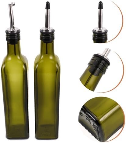 Stylish Oil and Vinegar Dispenser for Storage