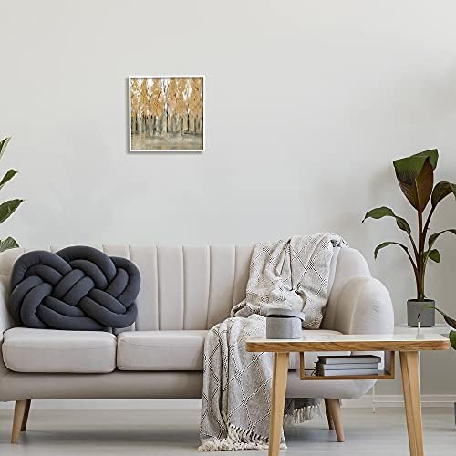 Stupell Industries Rising Tree Forest Abstract Nature Landscape BrownGrey