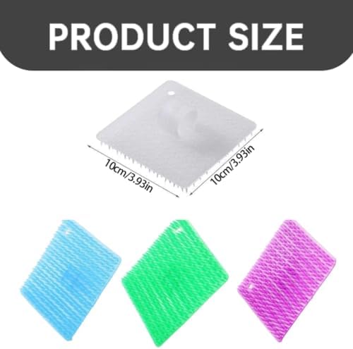 5-Piece Vegetable Cleaning brushes with Hanging Hole Finger Clips