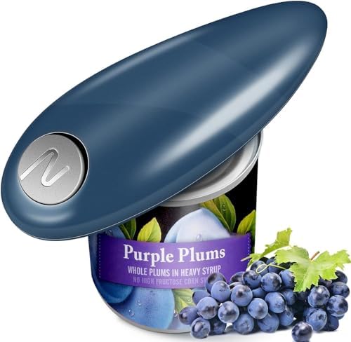 One-Touch Electric Can Opener Smooth Edge Best Gift for Seniors