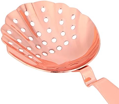 Sturdy Stainless Steel Cocktail Strainer Rose Gold