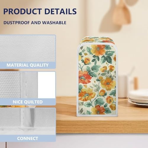 Flashideas Flower Print Dust Cover for Can Opener