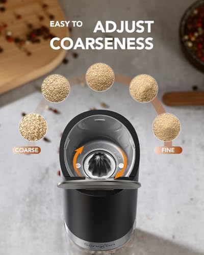 Sangcon Electric Salt Pepper Grinder Set