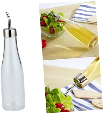 Congarten O Acrylic Oil Bottle Set - Non-Drip Kitchen