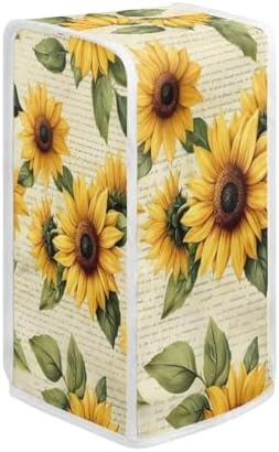 Sunflowers Square Can Opener Cover