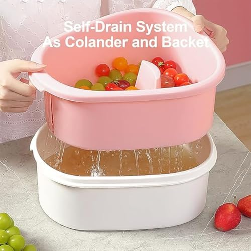 Fruit Cleaner Spinner Efficient Multi-Function Kitchen Gadget