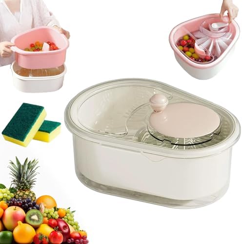 Fruit Cleaner Spinner Efficient Multi-Function Kitchen Gadget