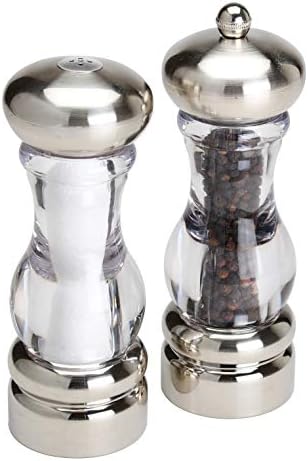 Olde Thompson Del Norte Pepper Mill Salt Shaker Set