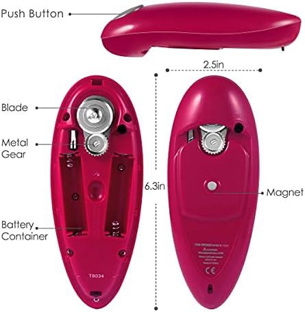 One Touch Electric Can Opener for Seniors