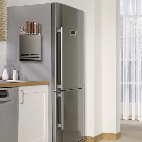 Magnetic Aluminum Knife Holder for Refrigerator Kitchen Storage