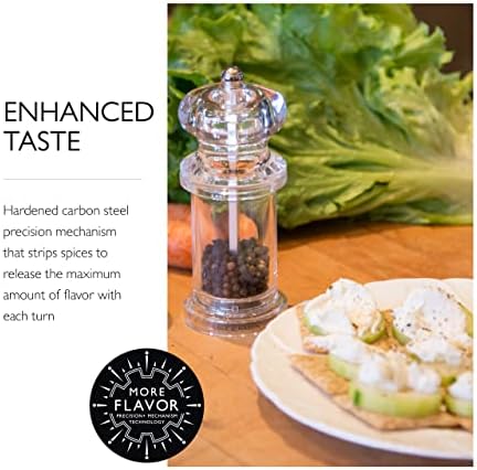 Simple Durable and Effectively Grinds Salt and Pepper Perfect for Home Use